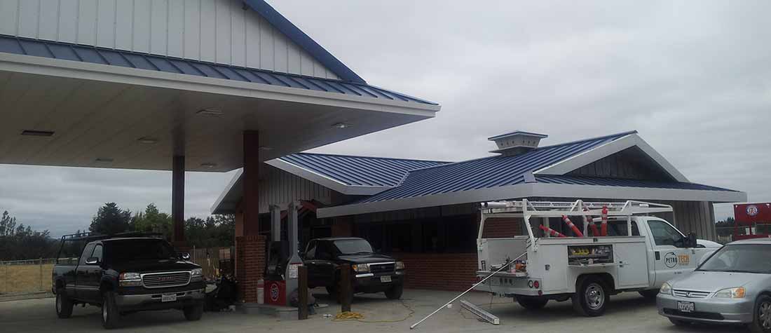 Bazzani Building Company work on Valero Gas Station in Windsor, CA